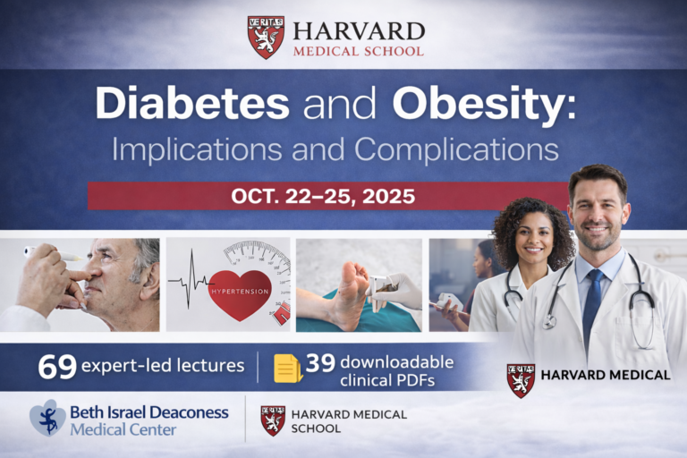 Harvard Diabetes and Obesity Implications and Complications 2025